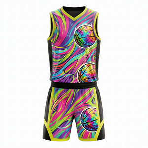 Conjunto Deportivo para Competencia de Baloncesto, Camiseta y Pantalones Cortos, Tela Transpirable, Detalles Personalizados del Jugador y Marca del Club - Product Image 2