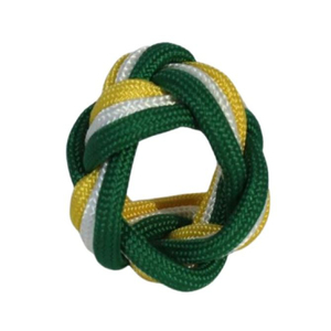 Boutons de manchette en soie faits main avec nœuds, attaches élastiques en tissu, glissières pour foulards de scouts, cordons en paracorde pour nœuds turcs - Product Image 5