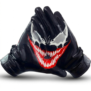Gants de football américain de style unique, fabriqués au Pakistan, de très haute qualité, personnalisés, super adhérents, pour receveurs, collection 2026 - Product Image 5