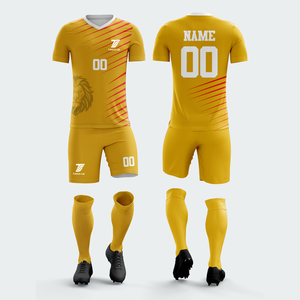 Servicio OEM, Uniformes de Fútbol, Camisetas de Fútbol con Logotipo Personalizado, Ropa Deportiva de Manga Corta de Secado Rápido para Hombres Adultos - Product Image 3