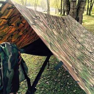 Camo Tarpaulin Custom Size Waterproof Cover for Industrial and Outdoor Applications - Product Image 6