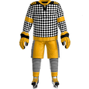 ชุดยูนิฟอร์มฮอกกี้น้ำแข็ง 7V7 ระดับมืออาชีพ ขายดี ผลิตจากโพลีเอสเตอร์ 100% สีพื้นและลายพิมพ์  ปรับแต่งโลโก้/สีได้ รุ่นปี 2026 - Product Image 4