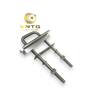ระบบยึดแผงโซลาร์เซลล์ VNG OEM/ODM แบบยูโบลต์แคลมป์ สำหรับขายึดแผงโซลาร์เซลล์ ท่อเหลี่ยมขนาด 40x80 มม. - Product Image 4