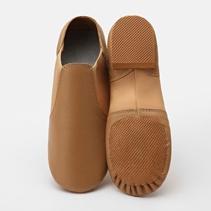 รองเท้าเต้นบัลเลต์แจ๊สสำหรับเด็กผู้หญิง สวมใส่สบาย ผ้าใบร้อยเชือก ซับในผ้าฝ้าย พื้นรองเท้าหนังแท้ สำหรับเต้นรำ MOQ ต่ำ รับผลิตแบบ OEM ODM - Product Image 3