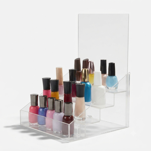 Custom Acrylic Modern Portable Clear Countertop Retail <b>Display</b> Stand with Easy Assembly - Product Image 3