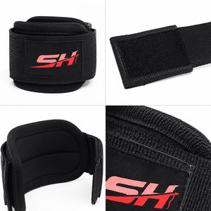 Dominatez chaque répétition avec nos sangles de levage antidérapantes unisexes de pointe, conçues pour une adhérence supérieure, avec logo personnalisé. - Product Image 5