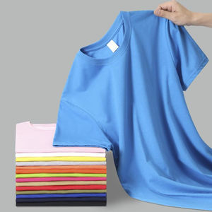 Camisetas Casuales para Hombre, 100% Algodón, Manga Corta, Hombros Caídos, Corte Regular, Estampado de Letras por Transferencia Térmica, Antiarrugas - Product Image 2