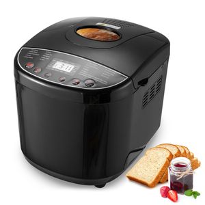 Macchina per il pane automatica da 19,5 libbre con teglia in ceramica antiaderente, impastatrice per pane senza glutine e integrale - Product Image 1