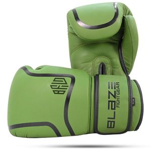 Gants de boxe en cuir synthétique pour l'entraînement au MMA, au Muay Thai, au kickboxing et aux sacs de frappe, avec sangle Velcro – Vente en gros - Product Image 2