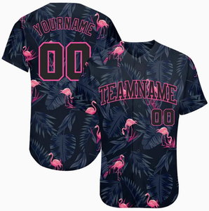 Vêtements de sport 100% polyester, sublimation personnalisée, maillot de baseball pour homme - Product Image 2
