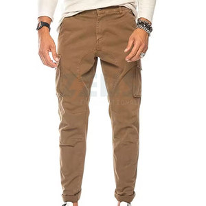 Pantalones Cargo para Hombre a la Moda, Pantalones Cargo Ajustados, Cómodos, Transpirables, Lavados, Pantalones Cargo Casuales para Hombre - Product Image 2