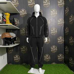 Sweat à capuche pour homme en molleton 100% coton épais, délavé à l'acide, avec impression numérique frontale et poches, personnalisable avec logo, vente en gros, haute qualité, hiver - Product Image 5