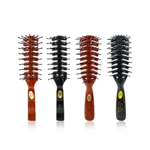 Spazzola per capelli professionale in Nylon che rotola pettine Afro cinghiale altri strumenti per lo Styling dei capelli spazzole per capelli personalizzate