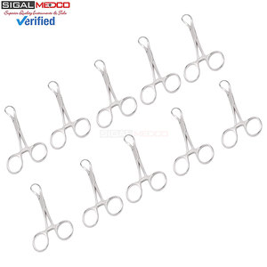 Pinza para Toallas Backhaus de Grado Premium, Paquete de 10, Instrumentos Quirúrgicos de Acero Inoxidable, Manuales, con Certificación CE, Clínicos - Product Image 2