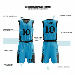 Maillot de basket-ball respirant personnalisé par sublimation, haute performance, pour l'entraînement sportif – Vente chaude, qualité supérieure - Product Image 2