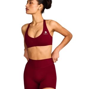 Soutien-gorge de sport pour femme avec dos nageur, en tissu extensible, confortable et offrant un bon maintien pour le fitness, la gym, la course à pied et l'entraînement - Product Image 1