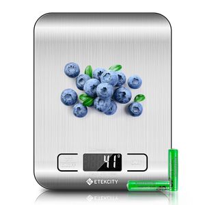 Bilancia Digitale da Cucina per Perdita di Peso, Cottura e Cucinare, in Acciaio Inossidabile 304, Display LCD, Misura Media, per Preparazione Pasti Keto - Product Image 1