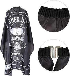 Capa de Barbero Profesional Impermeable, Capa de Salón de Gran Tamaño, Capa para Cortar el Cabello para Hombres y Mujeres - Product Image 4