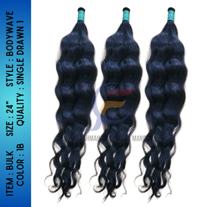 Extensions de cheveux humains vierges Remy 100% de qualité supérieure indonésienne Bundles de cheveux naturels Body Wave sans enchevêtrement - Product Image 2