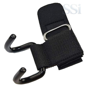 Crochets de levage de force industrielle pour soulevés de terre, supports de poignet pour musculation, équipement d'entraînement de gym - Product Image 5