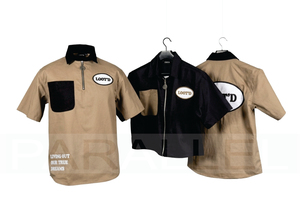 T-shirt d'été décontracté pour homme, uni, brodé, à manches courtes, en maille, boutonnage simple - Product Image 4