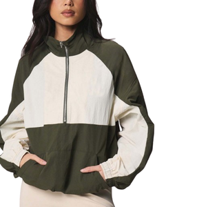 Veste coupe-vent décontractée légère et à séchage rapide pour femmes, veste de sport en nylon personnalisée en gros - Product Image 1