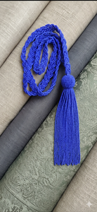 Modern Blue Tassel <b>Curtain</b> Tieback Textile Rope Decorative Holdback for Drapes Window Home Styling Accessory - Product Image 3
