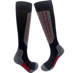 Wholesale Custom Knee High Breathable Eco-Friendly Spandex/Polyester Running <b>Socks</b> Cotton Liner for Autumn Sports Activities - Product Image 6
