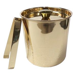 Seau à glace en métal classique pour service de bar professionnel, hôtel, restaurant, événements de traiteur, service de champagne et boissons - Product Image 4