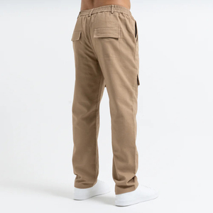 Pantalon cargo en jean délavé pour homme, coupe droite, résistant à l'eau, respirant, résistant à l'usure, idéal pour l'hiver et le travail en extérieur - Product Image 4