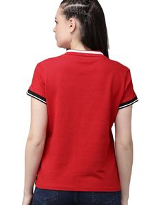 High Quality 100% Polyester Women's Activewear for Shirt Short Sleeve <b>Turtleneck</b> Print Knitted Custom Logo Eco-Friendly Casual - Product Image 4