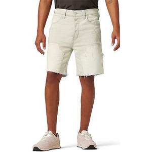 Shorts de Mezclilla Desgastados para Hombre, Estilo Casual Urbano, Corte Moderno - Product Image 1