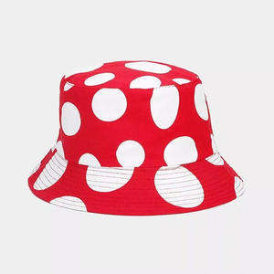 Sombreros de Pescador de Doble Cara con Diseño Único, Estampado de Hongos Rojos y Blancos, Sombrero de Playa para Mujer y Hombre, Sombrero de Verano, Precio al por Mayor - Product Image 2