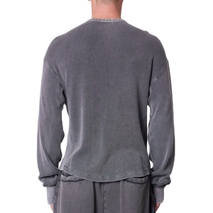 T-shirts Homme en Coton Tricoté 240g Anti-boulochage à Col Rond et Manches Courtes, Coupe Ample, Imprimé Numérique avec Logo Frontal – Vente en Gros, Mode Décontractée - Product Image 5