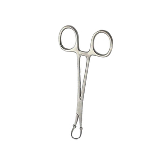 Backhaus Towel Forceps Manual Stainless Steel Professional Dental Use Ergonomic <b>Grip</b> Ball & Socket Design Customizable Size - Product Image 4