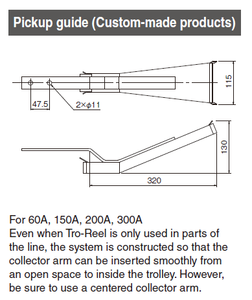 DH52401K1 Bras de collecteur de type centrage Panasonic pour Tro-Reel 30A - Product Image 2