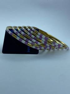 <b>Resin</b> Brass Bangles Handmade Women's Ethnic Party Jewelry Low MOQ Wholesale Exporter India Factory Direct - Product Image 2