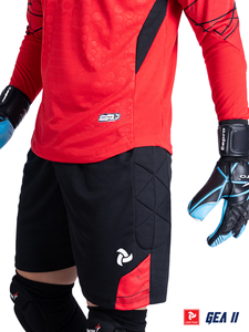 Ensemble de maillot de gardien de but personnalisé GEA II à manches longues, avec coudières et protections de hanche rembourrées, séchage rapide, respirant, uniforme de football OEM ODM - Product Image 3