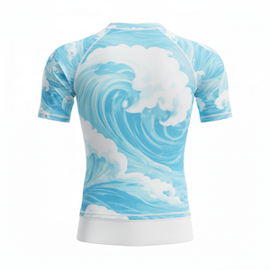 <b>Men's</b> Rush Guard Sun Protection Clothing <b>Men's</b> <b>Compression</b> <b>Shirts</b> UPF 50 Rashguard <b>Men's</b> Rash Guards High Quality With OEM - Product Image 2