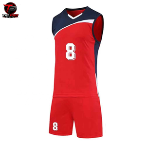 Conjunto de Uniforme de Voleibol Personalizado para Hombre, Camiseta Deportiva sin Mangas, Ropa de Equipo, Uniforme de Entrenamiento y Partido de Poliéster - Product Image 1