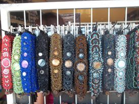 Bohemian Ethnic <b>Ball</b> Princess Cut Shell Beaded <b>Bracelets</b> Imitation Pearl Alloy Multi Color Stackable Jewelry Unisex Gift Style - Product Image 5