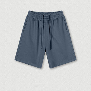 Customized 100% <b>Polyester</b> Breathable Solid Front Logo Men's High Quality Unisex Sports Summer <b>Shorts</b> - Product Image 4