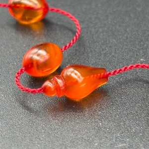 Tasbih islamique en résine fait main, figurine d'ange hibou - Product Image 5