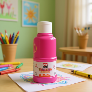 Pastel aquarelle TEMPERA ROSA, jouets de dessin en plastique encourageant l'expression créative - Product Image 3