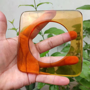 Moule en résine artistique de forme circulaire, artisanat fait main pour projets de moulage en résine - Product Image 1