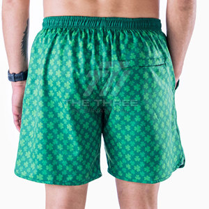 Pantalones Cortos Casuales Ligeros para Hombre, 100% Algodón, Estampados, Cintura Elástica, Secado Rápido, Transpirables, Venta en Línea - Product Image 3