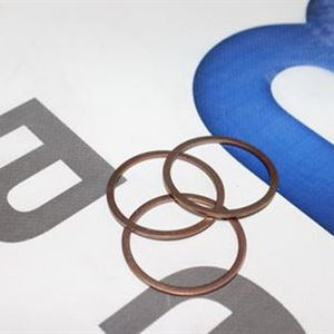 Kit de joints toriques en cuivre pour l'ingénierie des bus, avec joints d'étanchéité moteur haute intégrité, anneaux d'étanchéité métalliques durables, matériel industriel - Product Image 3