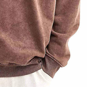 เสื้อสเวตเชิ้ตผู้ชายสไตล์วินเทจลายฟอกสี แนวสตรีทแวร์ ทรงหลวม แฟชั่นทันสมัย สั่งทำได้ ขายส่งจากอเมริกา เสื้อผ้าอินเทรนด์ใส่ได้ทุกวัน - Product Image 5