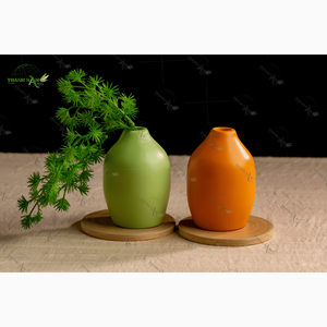 Vase en bambou vietnamien Pièce décorative écologique pour ajouter de l'élégance naturelle et de la chaleur à votre maison - Product Image 6