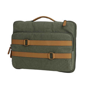 Custom logo Cover Liner <b>Bag</b> Briefcase Protective Cover Storage <b>Bag</b> genuine <b>canvas</b> business laptop <b>bag</b> for men - Product Image 2